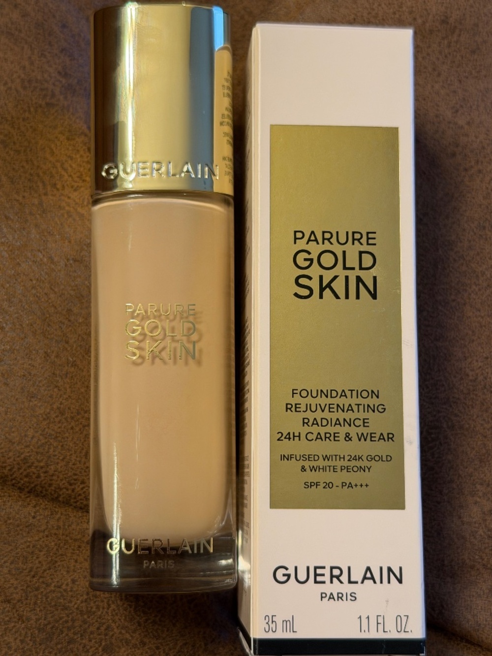 Guerlain Parure Gold Skin Foundation 2W